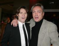 Udo Kier and Willem Dafoe at the 58th Berlinale Film Festival premiere of "Fireflies In The Garden".