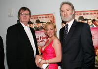 Garrison Keillor, Virginia Madsen and Kevin Kline at the premiere of "A Prairie Home Companion."