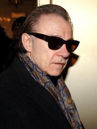 Harvey Keitel at the Robert Altman Memorial at the Majestic Theater.