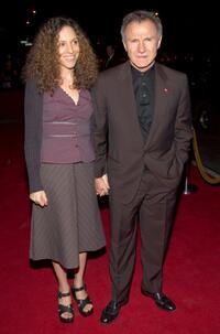Harvey Keitel and Daphna Kastner at the New York premiere of "The Grey Zone".
