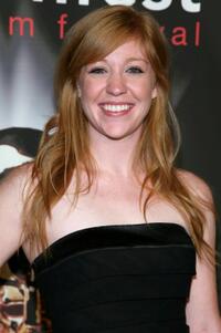 Rachel Kerbs at the premiere of "Splinter."