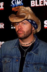 Toby Keith at the Kid Rock after party of American Music Awards.