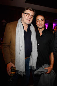Carlo Rola and Nikolai Kinski at the "Tele 5 Director's Cut" during the 62nd Berlinale International Film Festival.