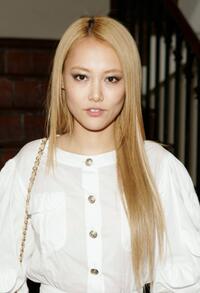 Rinko Kikuchi at the intimate dinner hosted by Chanel and Sienna Miller in honor of Les Exclusifs de Chanel.
