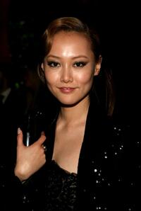 Rinko Kikuchi at the Governor's Ball after the 79th Annual Academy Awards.