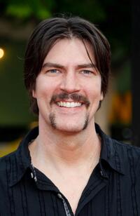 Pat Kilbane at the premiere of "Meet Dave."