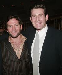 Eion Bailey and producer Joshua Maurer at the premiere of "And Starring Pancho Villa As Himself."