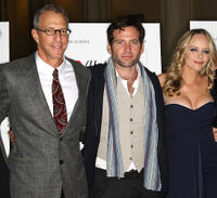 Director/co-writer Jonathan Parker, Eion Bailey and Marley Shelton at the California premiere of "Untitled."