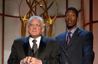 G.W. Bailey and Corey Reynolds at the ATAS Foundation's 28th Annual College Television Awards at The Culver Studios.