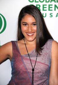 Q'orianka Kilcher at the 7th Annual Global Green USA Pre-Oscar.