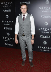 Taran Killam at the New York premiere of "Skyfall."