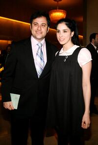 Jimmy Kimmel and Sarah Silverman at the 44th Annual ICG Publicists Awards Luncheon.