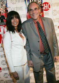 Robert Klein and Guest at the opening night of "Mario Cantone: Laugh Whore."