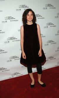 Ivana Baquero at the New York Film Festival premiere of "Pan's Labyrinth."