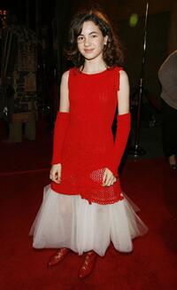 Ivana Baquero at the special screening of "Pan's Labyrinth."
