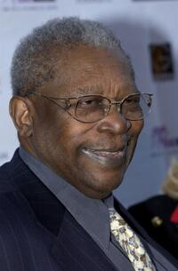 B.B. King at the celebration of his 80th birthday.