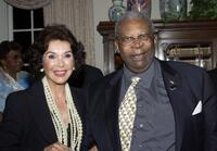 Mary Ann Mobley and B.B. King at the celebration of his 80th birthday.
