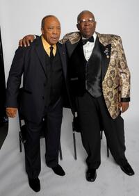 Quincy Jones and B.B. King at the Thelonious Monk Institute of Jazz honoring B.B. King event.