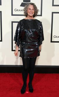 Carole King at the 50th Annual Grammy Awards.