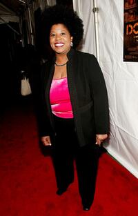 Cleo King at the after party of the New York premiere of "Dogville."