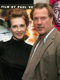 Carice Van Houten and Sebastian Koch at the Film Society of Lincoln Center.