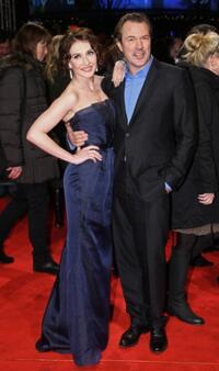 Carice van Houten and Sebastian Koch at the European premiere of "Valkyrie."