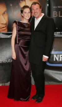Carice van Houten and Sebastian Koch at the premiere of "Black Book."