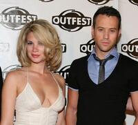 Rebekah Kochan and Michael Walker at the 2009 Outfest opening night gala of "La Mission."