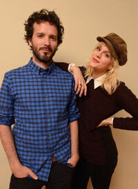 Bret McKenzie and Georgia King at the portrait session of "Austenland" during the 2013 Sundance Film Festival.