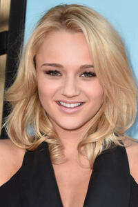 Hunter King at the L.A. premiere of "Wish I Was Here."