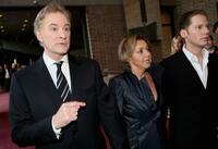 Kevin Kline, Elisabeth Endres-Wicki and Marco Kreuzpainter at the Bernhard Wicki Award "Die Bruecke - Der Friedenspreis des Deutschen Films 2007" at the Gasteig.