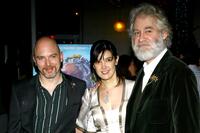Kevin Kline, Michael Cerveris and Phoebe Cates at the post-performance party of the opening night of King Lear.