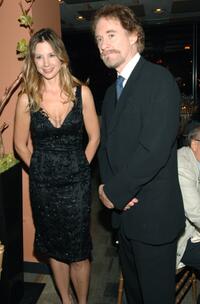 Kevin Kline and Mira Sorvino at the premiere of "Trade" after party at the United Nations.