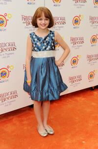 Joey King at the New York premiere of "Ramona and Beezus."
