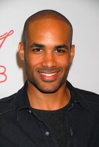 Boris Kodjoe at the Will and Jada Smith party honoring Grammy nominee Mary J. Blige.