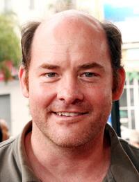 David Koechner at the premiere of "Barnyard."