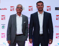 Bernd Boente and Wladimir Klitschko at the Sport Bild Award 2011 in Hamburg.
