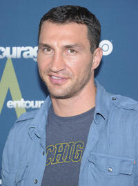 Wladimir Klitschko at the New York Season 8 premiere of "Entourage."