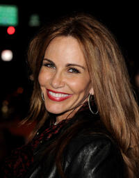 Tawny Kitaen at the California premiere of "Take Me Home Tonight."