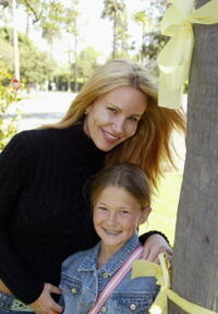 Tawny Kitaen and her daughter Wynter Finley at the Yellow Ribbon Sunday.