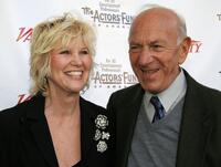 Jack Klugman and his wife Peggy Klugman at the Actors Fund of America's 10th annual Tony awards dinner.