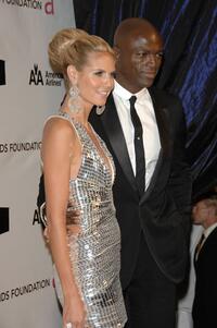 Heidi Klum and Seal at the 16th Annual Elton John AIDS Foundation Academy Awards.