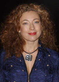 Alex Kingston at the UK premiere of "Lord of the Rings: The Return of the King".