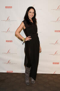 Alexis Knapp at the FGILA's 2nd Annual "The Designer And The Muse" charity fashion event.