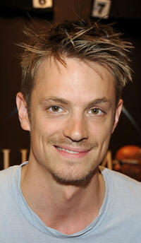 Joel Kinnaman at the Emile Hirsch Autograph Signing during Comic-Con 2011 in California.