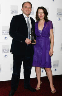 Rory Kinnear and Olivia Williams at the Laurence Olivier Awards in England.