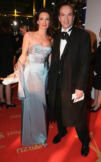 Herbert Knaup and Christiane at the "Goldene Kamera" Awards.