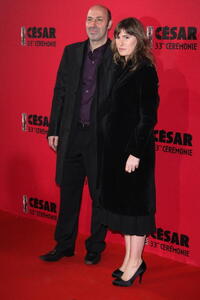 Cedric Klapisch and Lola Doillon at the Cesar Film Awards 2008.