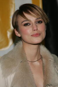 Keira Knightley at "The Jacket" premiere. 