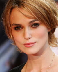 Keira Knightley at the "Pride & Prejudice" premiere.
